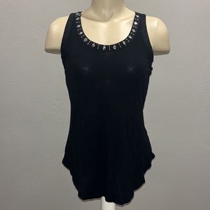 Candie’s Rhinestone Racerback Tank